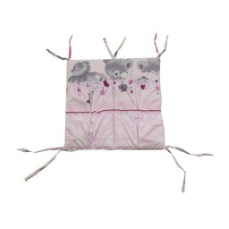 Mama Kiddies(R) Sofie Dreams zsebes tároló macis mintával pink színben