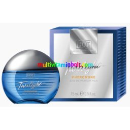 HOT Twilight Man 15 ml, Feromon Parfüm Férfiaknak, Francia parfüm, extra feromonnal, érzéki illattal