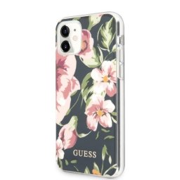 Guess No 3. Flower Collection iPhone 11/11 Pro/11 Pro max telefontok (navy) - 11