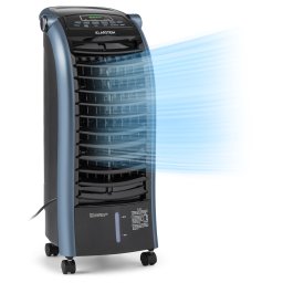 Klarstein Maxfresh, ventilátor, léghűtő, 3 v 1, 6L, 65W, távirányító, 2 x jégcsomag (ACO6-Maxfresh-Bl)