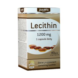 JutaVit Lecitin 1200 mg lágyzselatin kapszula 30x+10x