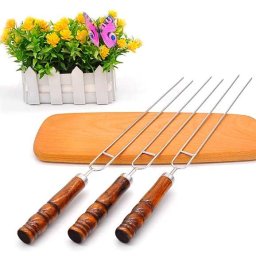 43cm-es Fanyelű Dupla Grillnyárs (2772)