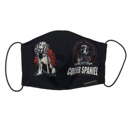 Cocker Spániel kutyás szájmaszk