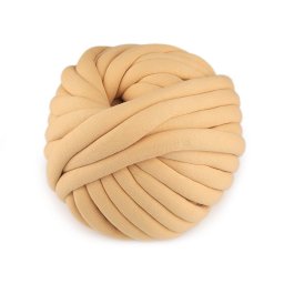 Jumbo, extrém vastag, csőfonal töltelékkel Bellezza Marshmallow, 5m - krém
