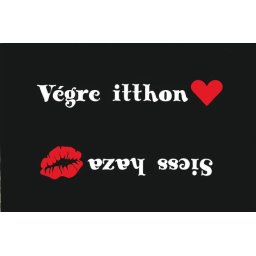 Tréfás Lábtörlő / Végre itthon