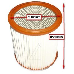 Porszívó alkatrész, Hepa szűrő, hengeres motorszűrő porszívóhoz ew04486