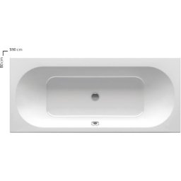 Ravak CITY kád 180 x 80 fehér