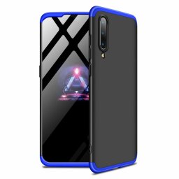 GKK 360 védőtok 3 részes Huawei P Smart 2019/Honor 10 Lite (fekete-kék)