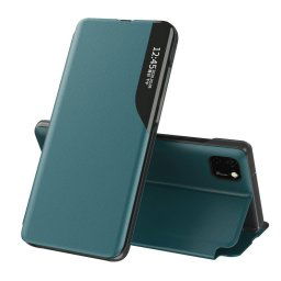 Eco Leather View Case Huawei P30 kinyitható támasztható telefontok (zöld)