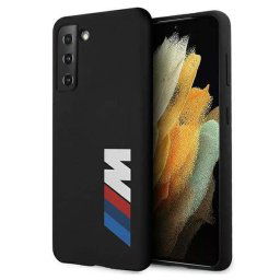 BMW Silicone Signature Logo Samsung Galaxy S21 5G telefontok (fekete)