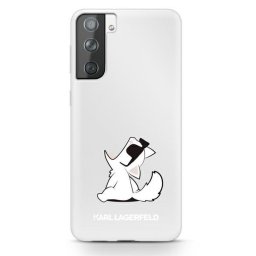 Karl Lagerfeld Choupette Fun Samsung S21 5G telefontok (átlátszó)