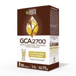 GCA 2700 ízületvédő és porcerősítő tabletta kurkuma és ördögkarom kivonatottal - 60 db