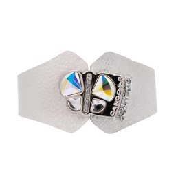 Cango & Rinaldi SECRET GARDEN kétféle bőrös karkötő nagy pillangós dísszel és kis kövekkel