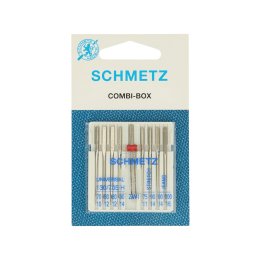 SCHMETZ Combi-box varrógéptű készlet, 4 féle tű, 130-705H