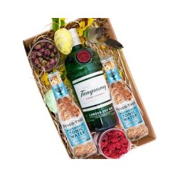 Húsvéti Tanqueray Gin Tonik szett Papír díszdobozban