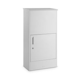 Blumfeldt London White, csomag postaláda, acél, földbe való horgonyozás, kerek zár (PB01-London-WH)