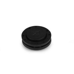 Mágneses gomb, felvarrható, 23mm, 2 pár, fekete, 840209