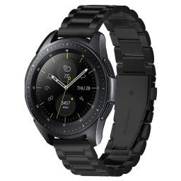 Spigen Modern Fit Band Samsung Galaxy Watch fém szíj 41/42mm AJÁNDÉK szíjszétszedő szerszámmal (fekete)