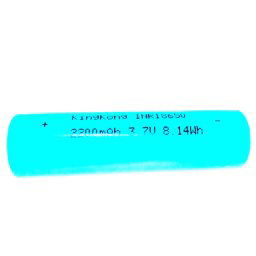 3.7V 2200mAh INR18650 Li-ion akku *