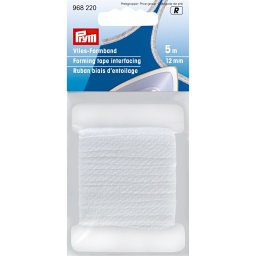 Prym bevasalható ferdén szabott vetex szalag, fehér, 12mm x 5m, 968220