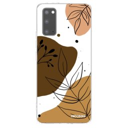 Átlátszó szilikon tok az alábbi mobiltelefonokra Samsung Galaxy S20 G980F - Boho style