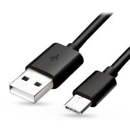 Samsung EP-DG970BBE fekete gyári Type-c adatkábel (S10, S10 Plus, S10 Edge)