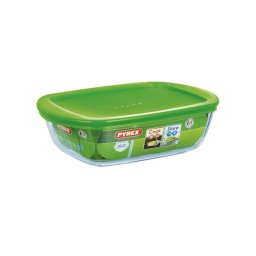 Pyrex Sütőtál 1,25 liter hőálló üveg műanyag tetővel Cook and Store 203063