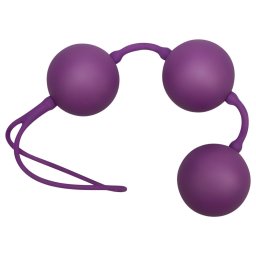 You2Toys Velvet - tripla gésagolyó kegel tornához (lila)