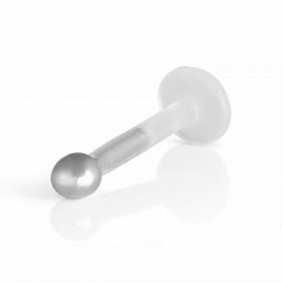 Labret Pallina szépségpont piercing, 18 karátos arany