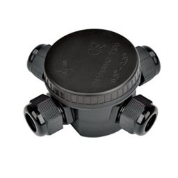 Optonica 4 utas kerek fedeles kötődoboz reflektrokhoz 2,5-4mm? IP44 6646
