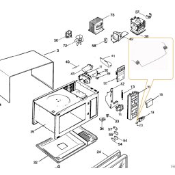 Delonghi MW315 mikrosütő ajtónyitó rugó