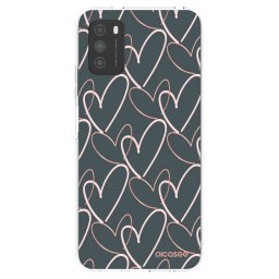 Átlátszó szilikon tok az alábbi mobiltelefonokra Xiaomi Poco M3 - Lots of love