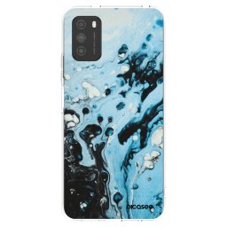 Átlátszó szilikon tok az alábbi mobiltelefonokra Xiaomi Poco M3 - Organic blue