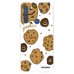 Átlátszó szilikon tok az alábbi mobiltelefonokra Motorola Moto G8 - Gookies