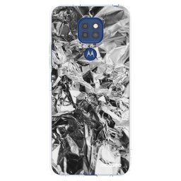 Átlátszó szilikon tok az alábbi mobiltelefonokra Motorola Moto G9 Play - Chrome
