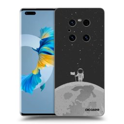 Átlátszó szilikon tok az alábbi mobiltelefonokra Huawei Mate 40 Pro - Astronaut