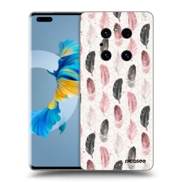 Átlátszó szilikon tok az alábbi mobiltelefonokra Huawei Mate 40 Pro - Feather 2