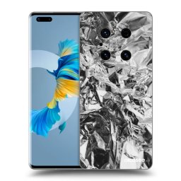 Átlátszó szilikon tok az alábbi mobiltelefonokra Huawei Mate 40 Pro - Chrome