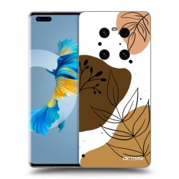 Átlátszó szilikon tok az alábbi mobiltelefonokra Huawei Mate 40 Pro - Boho style