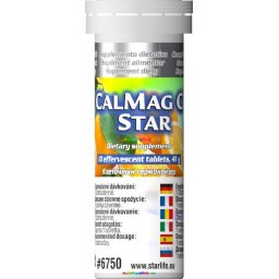 CalMag C Star 10 db pezsgőtabletta, finom narancs ízű, Kálciummal, C-vitaminnal és magnéziummal - StarLife