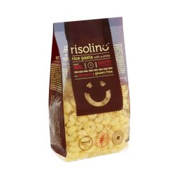 Risolino gluténmentes szarvacska tészta 300g