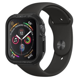 Spigen Rugged Armor Apple Watch tok 4/5/6 40/41mm (fekete)