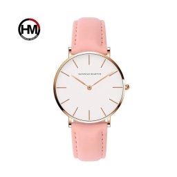 Hannah Martin Designer Női Karóra - Fehér - Rosegold - Rózsaszín