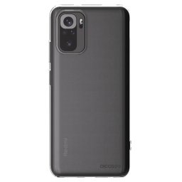 Átlátszó szilikon tok az alábbi mobiltelefonokra Xiaomi Redmi Note 10 - Clear