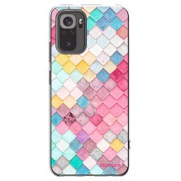 Átlátszó szilikon tok az alábbi mobiltelefonokra Xiaomi Redmi Note 10 - Colorful roof