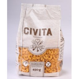 Civita Gluténmentes Szarvacska Tészta 450 g