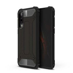 Hybrid Armor Case Tough Rugged Huawei P30 Lite telefontok (fekete)