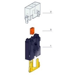 Biztosíték tartó MAXI késes összerakós (LEGO 300)