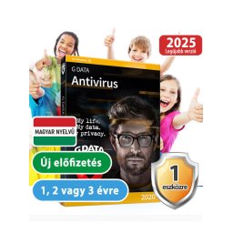 G DATA Antivirus 1 eszközre 20% kedvezménnyel tanárok, diákok, nyugdíjasok, EÜ dolgozók, rendőrök, tűzoltók részére