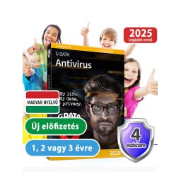 G DATA Antivirus 4 eszközre 20% kedvezménnyel tanárok, diákok, nyugdíjasok, EÜ dolgozók, rendőrök, tűzoltók részére